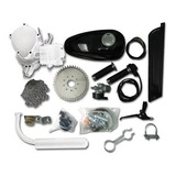 Kit Motor 2 Tempos 80cc Gasolina Bicicleta Importway Prata