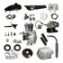 Kit Motor 48cc 2 Tempos Bicimoto Bicicleta Motorizada Prata