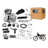 Kit Motor Bicicleta 80cc Completo Motorizada Gasolina