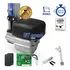 Kit Motor Bv Nano Turbo Rossi Portão Basculante 300kg 1/4cv Cor Preto 110v