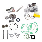 Kit Motor Cg 125 Titan 2000 Até 2001 Guarnição Juntas Biela
