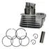 Kit Motor Cilindro Pistão Anéis Titan 125 2002 2003 2004 Ks