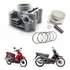 Kit Motor Cilindro Pistão E Anéis Yamaha Crypton 115 Std