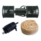 Kit Motor Climatizador Filtro Palha Bomba Agua Caminhao