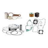 Kit Motor Crf 250r Crf 250x Pistão Biela Junta Vertex