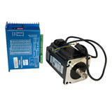 Kit Motor De Passo Com Encoder driver 80kgf cm Nema 34