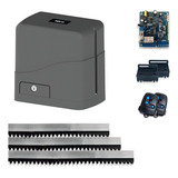 Kit Motor De Portão Deslizante Residencial Peccinin Fan 1 4 Voltagem 110v