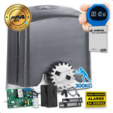 Kit Motor De Portão Eletrônico Deslizante Ppa 1 4 Hp Rápido Cor Cinza Frequência 60hz Tamanho Da Engrenagem Z18 220v