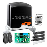 Kit Motor De Portão Eletrônico Dz Ppa 1 4 Rápido Suporte