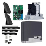 Kit Motor De Portão Eletrônico Ppa Dz Stark 400 C 3 Mts Crem Frequência 60 Hz Tamanho Da Engrenagem Z14 220v
