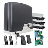 Kit Motor Do Portão Deslizante Ppa Dz Rio 400 1 4 Hp 3mts