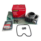 Kit Motor Hamp C Válvula E Retentor Valvul Titan150 Bros150