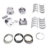 Kit Motor Pistão Aneis Bronzinas Biela E Mancal Encosto 1 0 Ecosport Fiesta Supercharger