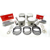 Kit Motor Pistão Anéis Bronzinas Hyundai 2 5 8v Turbo Hr