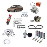 Kit Motor Pistão Anéis Bronzinas Juntas Honda Civic 1 7 16v