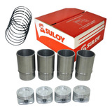 Kit Motor Pistão Anéis E Camisas Cht Gasolina 1 6 8v Gol