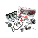 Kit Motor Pistão Anel Camisa Bronzinas Juntas Bombas Vw Gasolina Parati 1 6 Cht