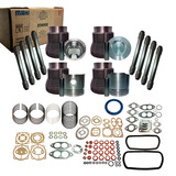 Kit Motor Pistão Anel Camisa Vw Fusca 1600 1 6 8v Boxer Gas