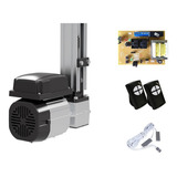 Kit Motor Portão Basculante Calha 1 40 Mts Agl 1 4hp Agl Cor Prata Frequência 60 Hz Tamanho Da Engrenagem Z24 220v