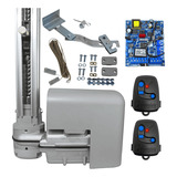 Kit Motor Portão Basculante Gatter 220v Peccinin Nice 1 40mt Frequência 433 92