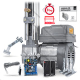 Kit Motor Portão Basculante Peccinin Fast Gatter E Suportes Cor Cinza Frequência 433mhz Tamanho Da Engrenagem 5 8 110v
