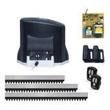 Kit Motor Portão Completo Deslizante Garen Kdz Classic 1 4 Frequência 433 92 Mhz Tamanho Da Engrenagem 18 220v