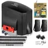 Kit Motor Portao Eletronico 1/4hp 400kg + 2 Contr + 3m Crem