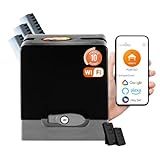 Kit Motor Portão Eletronico Deslizante Ppa 600kg 1-3hp 3m 2 Tx Com Wifi Integrados Com Alexa Google E Siri -110- Volts-