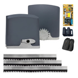Kit Motor Portão Eletrônico Deslizante Ppa Dz Rio 1 4hp R400