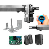 Kit Motor Portão Pivotante 1 4 Super Ppa 1 Folha 3 Suportes