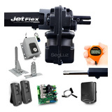 Kit Motor Portão Ppa Pivo Jet Flex Super 1 Folha Sup Trava