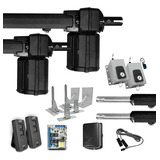 Kit Motor Portão Ppa Pivotante 1 3 Dupla 2 Travas 6 Suportes