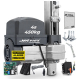 Kit Motor Ppa Bv 1 2 Jet Flex Alum 4 Sup Portão Trava Frequência 433 Mhz Tamanho Da Engrenagem 5 8 Trava 220v