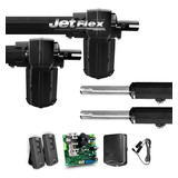 Kit Motor Ppa Pivo Condominium Jet Flex Dupla Portão 350kg