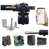 Kit Motor Ppa Portão Pivo Jet Flex Super 1 Folha Wifi 3 Sup