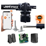 Kit Motor Ppa Portão Pivo Jet Flex Super 1 Folha Wifi Sup