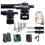 Kit Motor Ppa Portão Pivo Jet Flex Super Dupla Wifi 6 Sup
