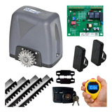 Kit Motor Rossi 1 4 Portão Deslizante Nano Turbo 600kg 3 5m