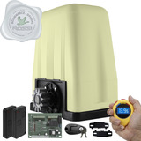 Kit Motor Rossi 1 Dz3 Sk C engrenagem 12 Dentes 2 Control Portão Deslizante 600kg