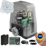 Kit Motor Rossi Dz4 Turbo 2 Control Portão Eletronico 800kg