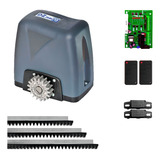 Kit Motor Rossi Nano Turbo Com 4 Metros De Cremalheiras Frequência 50 Hz 60 Hz Tamanho Da Engrenagem Z17 127v