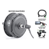 Kit Motor Traseiro Brushless Bicicleta Elétrica 500w 36v 48v