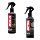 Kit Motul Limpa Capacete Viseira M1 M2