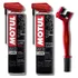 Kit Motul Limpa E Lubrifica C1   C2   Escova De Limpeza