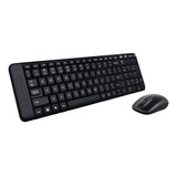 Kit Mouse E Teclado Logitech Mk220