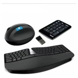Kit Mouse Microsoft Sculpt Ergonomic Inglês Us De Cor Preto