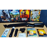 Kit Move Ps3 Arma Move Move Navi Jogo Ler Descrição Toda