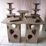 Kit Móveis Mdf Arabescos Provençal Decoração Clean Festas