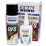 Kit Moveleiro Tekbond Adesivo Instantaneo Aceledador QFS