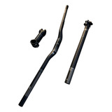 Kit Mtb Guidão Mesa Canote Bontrager Xxx Carbono Reliquia